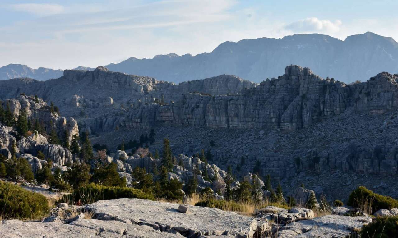 Konya sınırındaki Giden Gelmez Dağları’na tehlikeli yolculuk 1